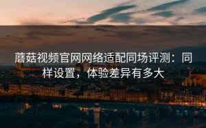 蘑菇视频官网网络适配同场评测：同样设置，体验差异有多大