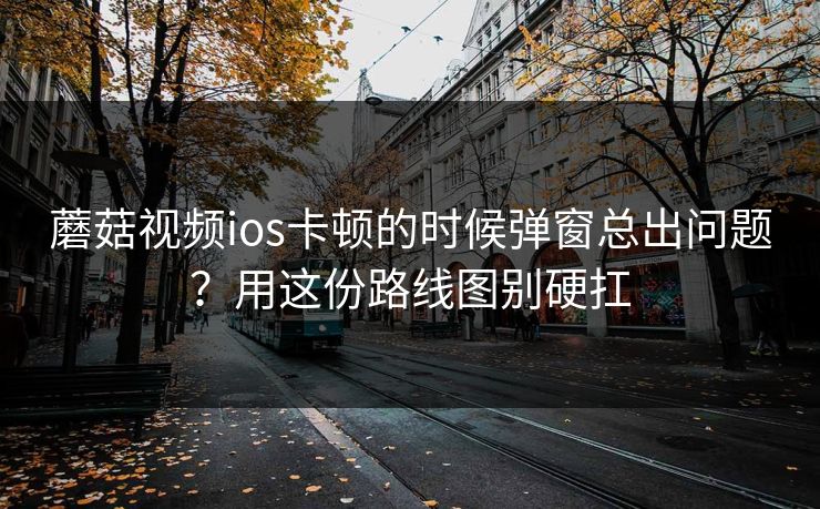 蘑菇视频ios卡顿的时候弹窗总出问题?用这份路线图别硬扛 蘑菇视频ios卡顿的时候弹窗总出问题?用这份路线图别硬扛